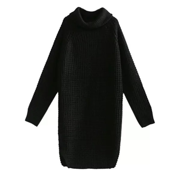 ❤️ Chunky Tunic Turtleneck Sweater - Picture 5 of 8